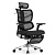 Ортопедическое кресло Falto Fly 2 Чёрное с подножкой