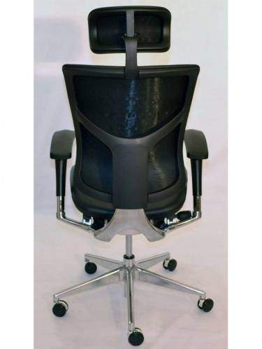 Ортопедическое кресло Expert Star Leather Чёрное