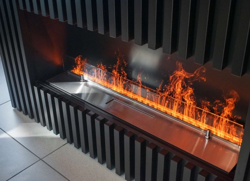 Электроочаг Schönes Feuer 3D FireLine 600 Pro со стальной крышкой в Перми