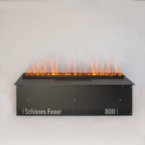 Электроочаг Schönes Feuer 3D FireLine 800 со стальной крышкой в Перми